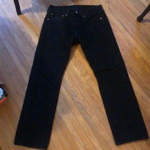 Men’s Levi’s 501 black jeans. 32x30